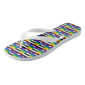 Tongs Fierté alliée (Incliné)