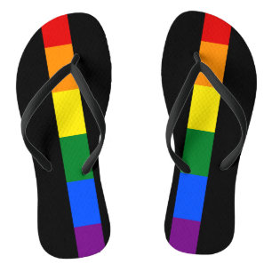 Tongs Fierté arc-en-ciel