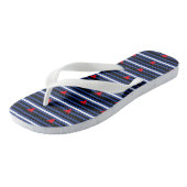 Tongs Fierté cuir queer (Incliné)