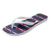 Tongs Fierté cuir queer (Incliné)