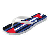 Tongs Fierté cuir queer (Incliné)