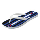 Tongs Fierté de l'aigle en cuir (Incliné)