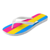 Tongs Fierté de Pansexual (Incliné)