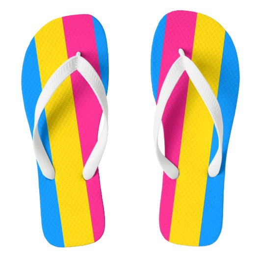 Tongs Fierté de Pansexual (Semelle)