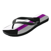 Tongs Fierté demisexuelle (Incliné)