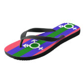 Tongs Fierté trigender (Incliné)