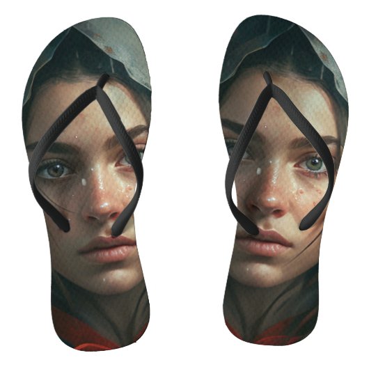 Tongs Fille à capuchon de pluie (Semelle)
