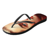 Tongs Fille aux yeux bleus (Incliné)