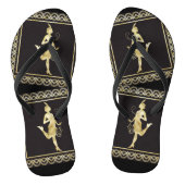 Tongs Fille Flapper des années 1920 Thunder_Cove (Semelle)