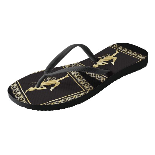 Tongs Fille Flapper des années 1920 Thunder_Cove (Incliné)