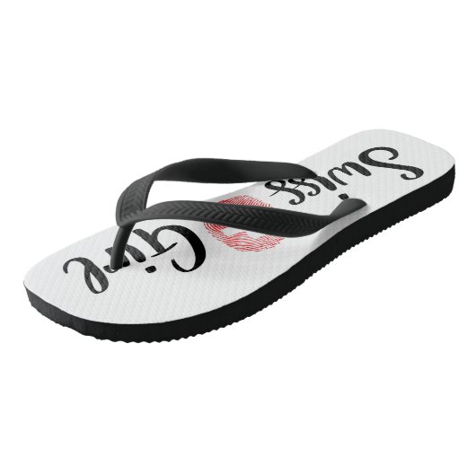 Tongs Fille suisse (Incliné)