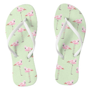 Tongs FLAMANT ROSE PARK MINT Slim Strap FlipFlops Thongs
