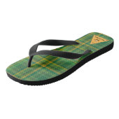 Tongs Flèche verte à talon plat (Incliné)