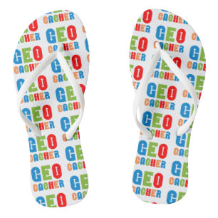 Tongs Flèches de géocacher colorées