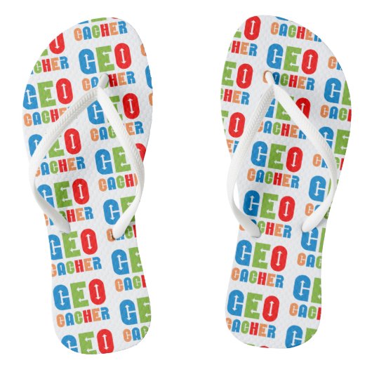 Tongs Flèches de géocacher colorées (Semelle)