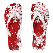 Tongs Flèches de neige de Noël Flip Flops (Semelle)