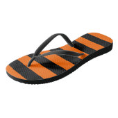 Tongs Flèches orange/noire Flip Flops (Incliné)