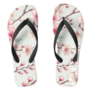 Tongs Fleur de Cerisier