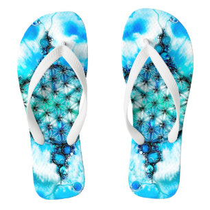 Tongs Fleur De Vie - Façons Colorées 3