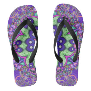 Tongs Fleur Mandala