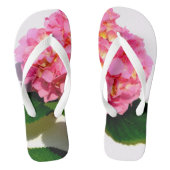 Tongs Fleur rose rose rose Hydrangea (Semelle)