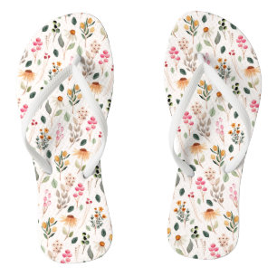 Tongs Fleur sauvage