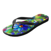 Tongs Fleurs (Incliné)