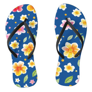 Tongs Fleurs