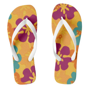 Tongs Fleurs d'Aloha