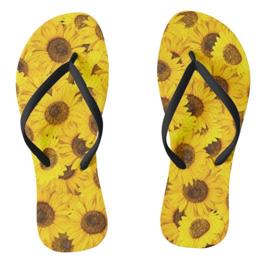 Tongs Fleurs de soleil (Semelle)