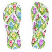 Tongs Fleurs GPS (Semelle)