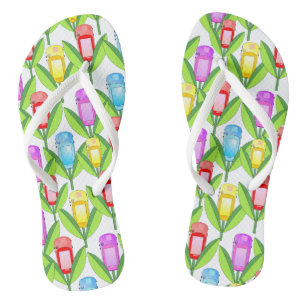 Tongs Fleurs GPS