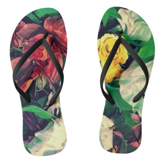 Tongs Fleurs Le Matin (Semelle)