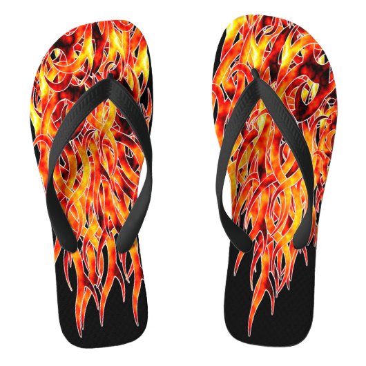 Tongs Flip Flame Design "Hot Pied" (Semelle)