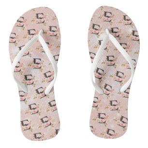 Tongs Flip Flop Lettre E