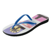 Tongs Flip-flops avec Scènes de plage Flip Flops (Incliné)