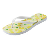 Tongs Flip Flops citrons (Incliné)