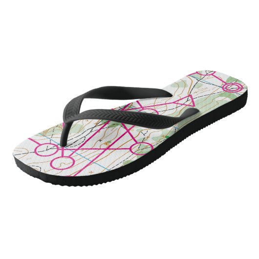 Tongs Flip flops - course d'orientation (Incliné)