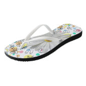Tongs Flip Flops Daisy Summer Beach (Incliné)