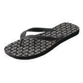 Tongs Flip Flops/Damas blanc (Incliné)