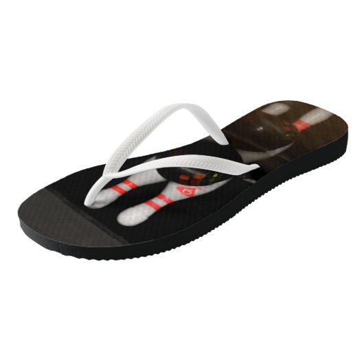 Tongs Flip Flops de Bowling (Incliné)