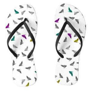 Tongs Flip Flops de loups hurleurs