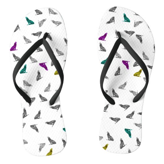 Tongs Flip Flops de loups hurleurs (Semelle)