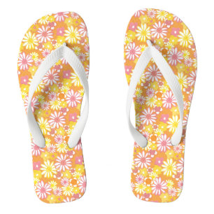 Tongs Flip Flops de marguerites d'été