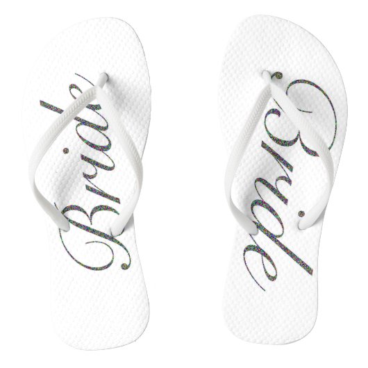 Tongs Flip Flops de mariée (Semelle)