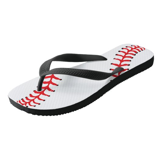 Tongs Flip Flops Design Baseball (Incliné)