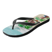 Tongs Flip Flops Gnomes Beach (Incliné)
