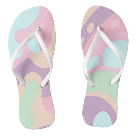 Tongs Flip Flops Happy Summer Colorful (Semelle)