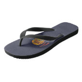 Tongs Flip-Flops interplanétaires ACME (Navy) (Incliné)