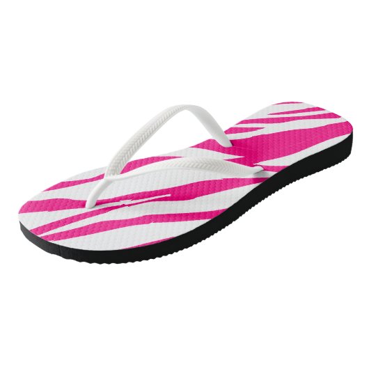 Tongs Flip Flops Leopard rose (Incliné)
